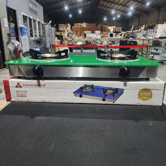 Hanabishi Double Burner Gas Stove Double Jet System GGS200HYP