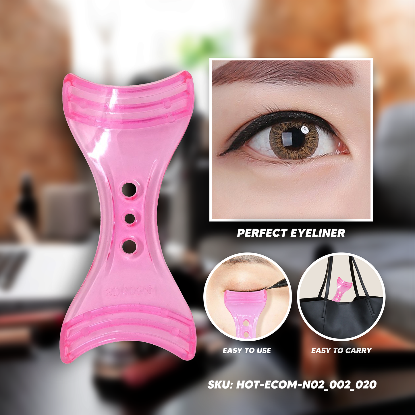 Eyeliner Stencil - Pink