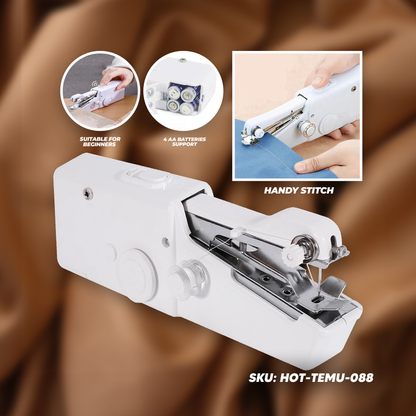 Handy Stitch The Handheld Sewing Machine Portable & Cordless- White