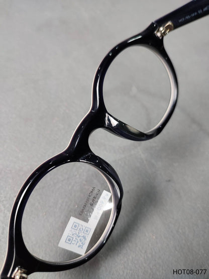 Plastic Frame JINS Matt Black/White (AMCF15S141A53) Eyeglass