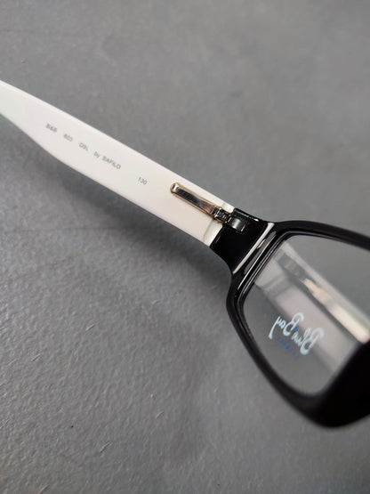 Plastic Frame SAFILO Black White (B&B 803 Q9L) Eyeglass