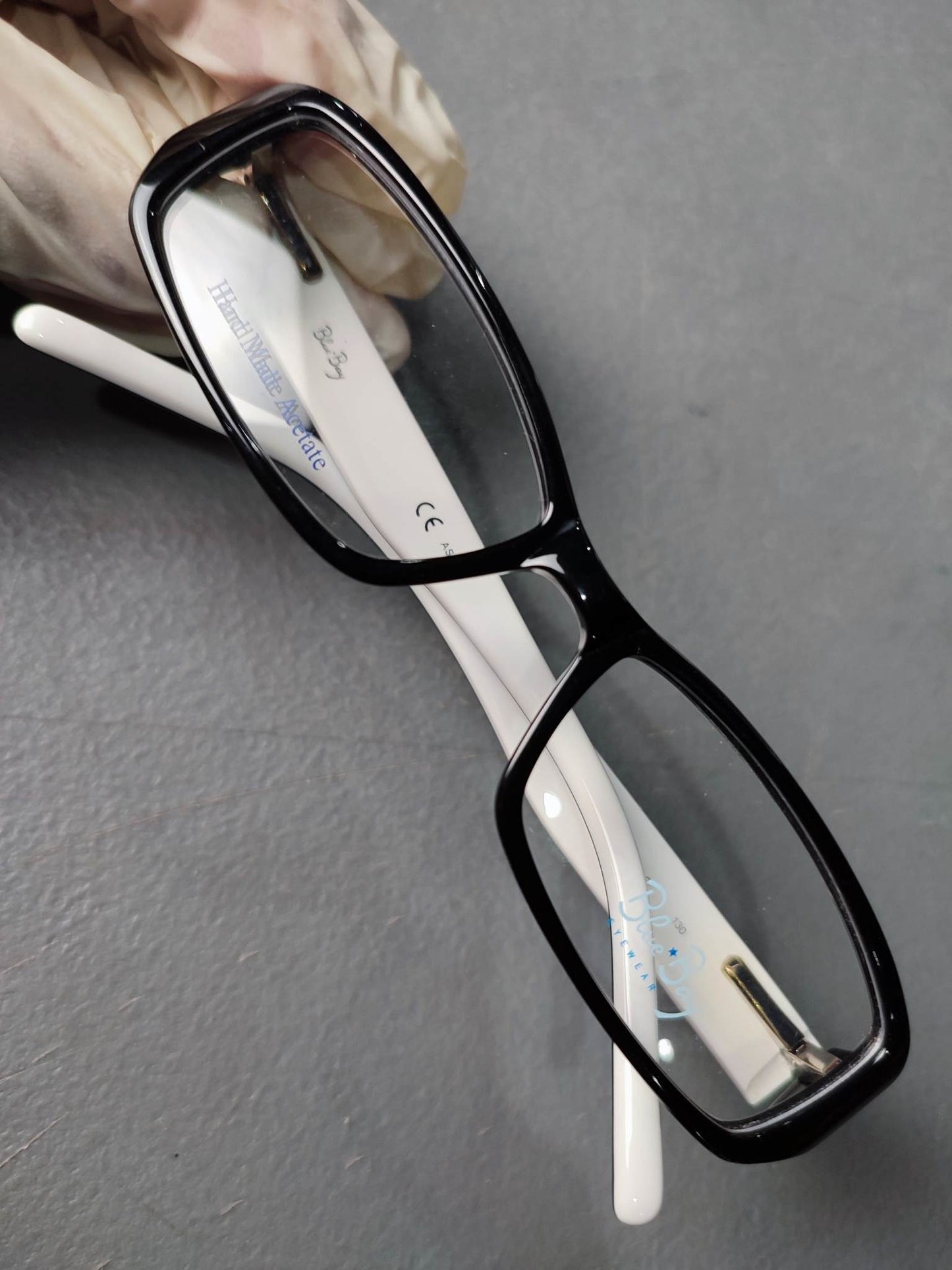 Plastic Frame SAFILO Black White (B&B 803 Q9L) Eyeglass