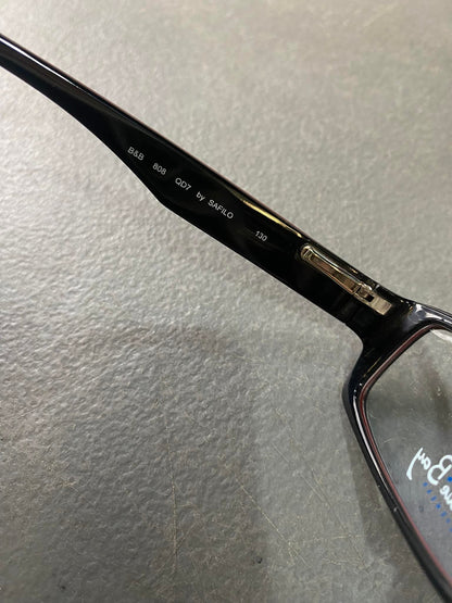 Plastic Frame SAFILO Black Red/Blk (B&B 808 QD7) Eyeglass