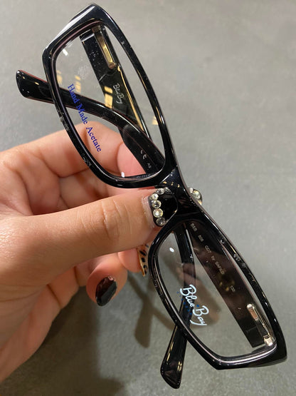 Plastic Frame SAFILO Black Red/Blk (B&B 808 QD7) Eyeglass