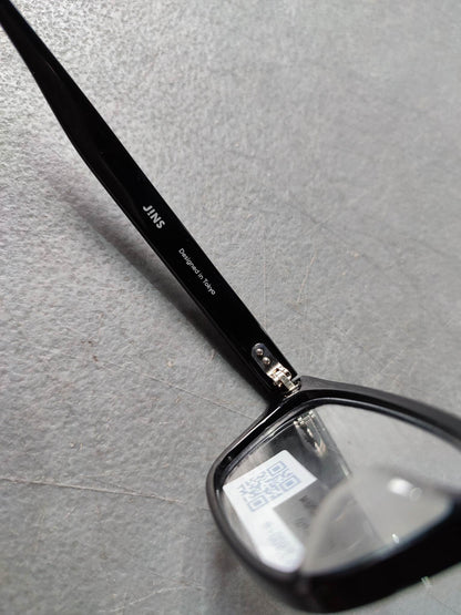 Plastic Frame JINS Glossy Black (AMCF15S075B94) Eyeglass