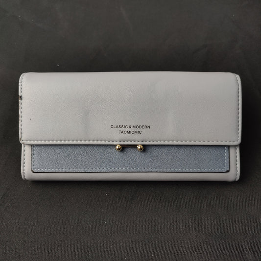 (UDNLSU)?Shipping Jakarat?Women's Wallet Creative Mosaic Large Capacity Matte