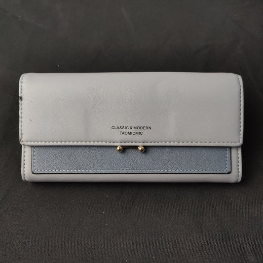 (UDNLSU)?Shipping Jakarat?Women's Wallet Creative Mosaic Large Capacity Matte