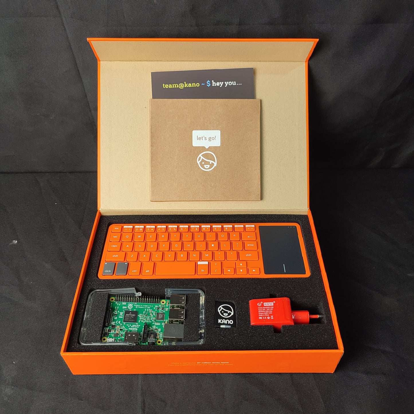 Kano Computer Kit Make Your Own Computer - Amazon Pull-out