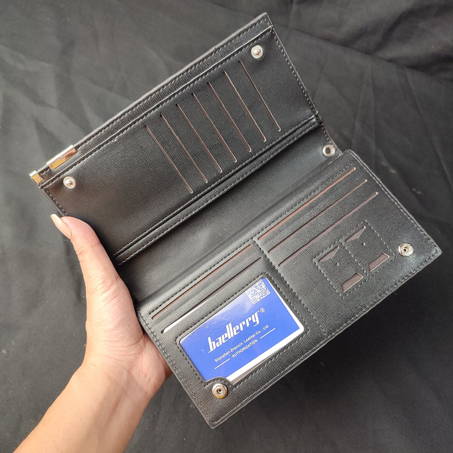 (W2YK1C)Baellerry SW002 ORIGINAL Long Wallet Men Can Women Best Seller Baeller