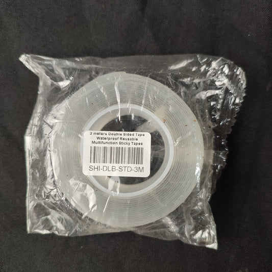 3 meters Double Sided Tape Waterproof Reusable Multifunction Sticky Tapes
