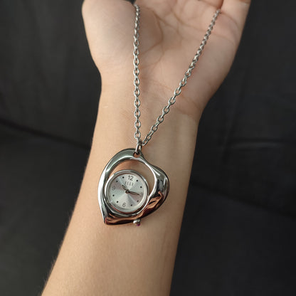Elle Watch Steel Necklace Heart Shape w/ Box(EL20123C04N)
