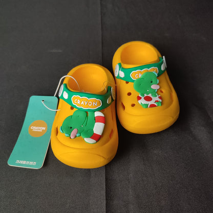 (RGLYZB)1-5 Years Old Kids Dinosaur EVA Sandals Environmental Protection Non-s