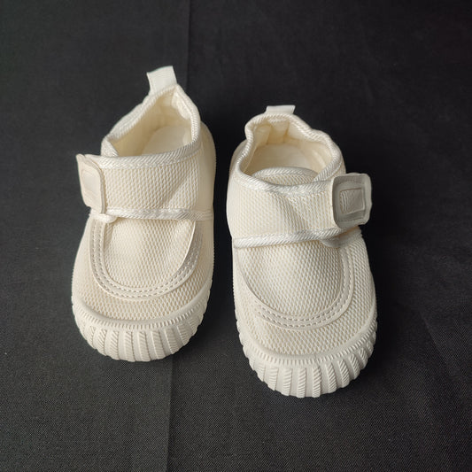 (UELKM8)Children 's Shoes 1-3 Years Old Velcro Breathable Flat Shoes
