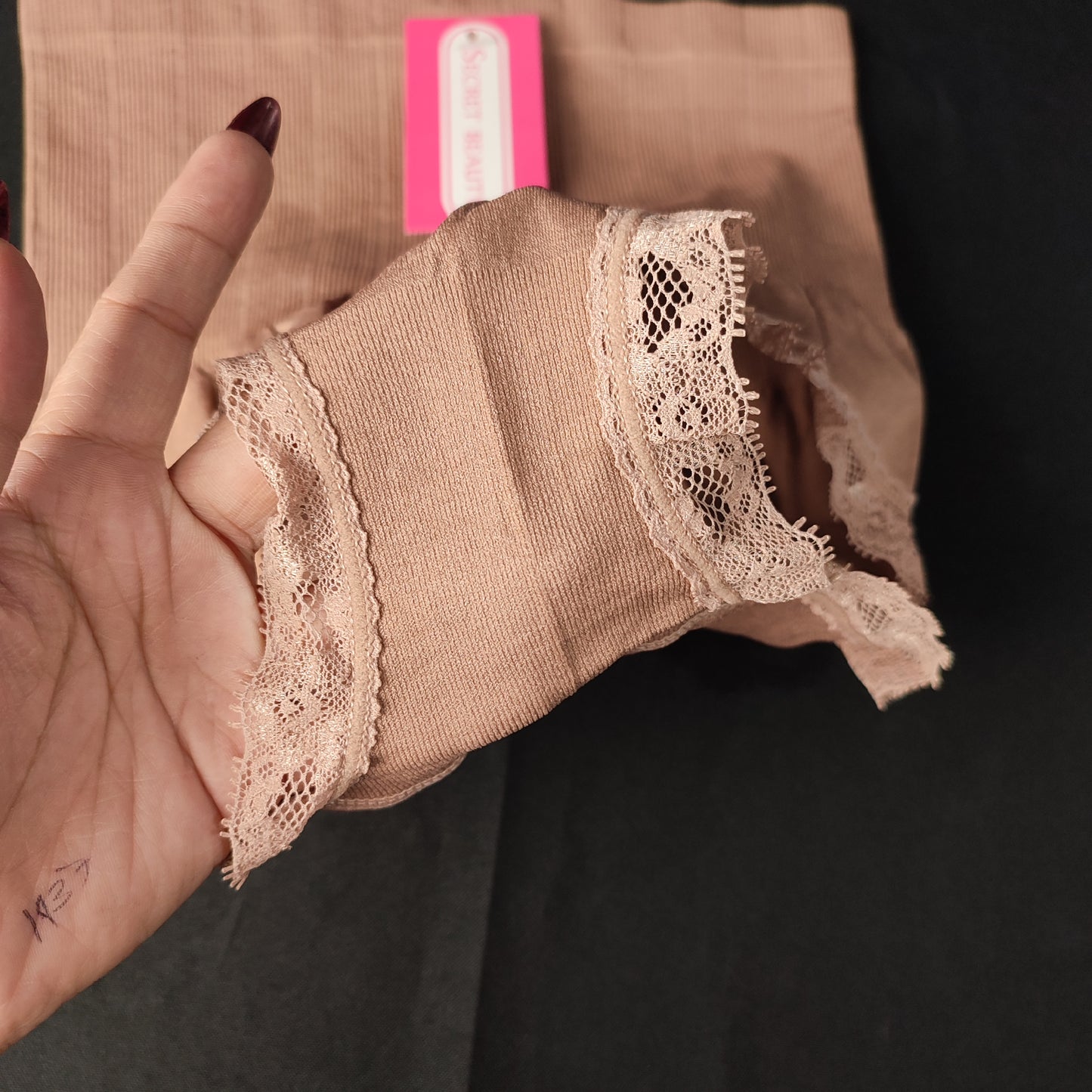 Secret Beauty High Waist Panty - Old Rose