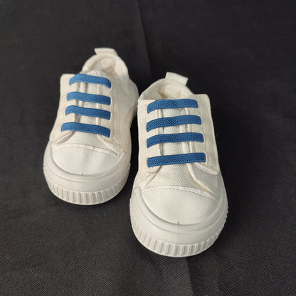Rubber Shoes Cow Design For Kids - Size: 18 - White