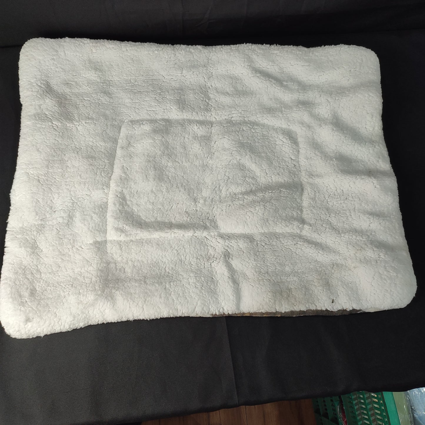Pet Mattress Pet Patern - Gray/Black