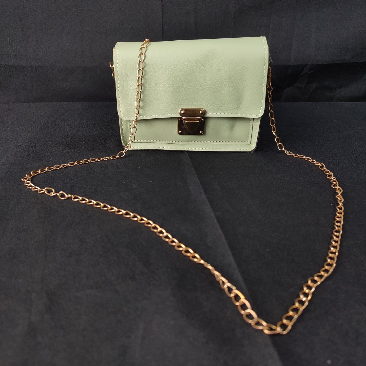 (IR0HQ)mini bag color apple green