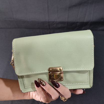 (IR0HQ)mini bag color apple green