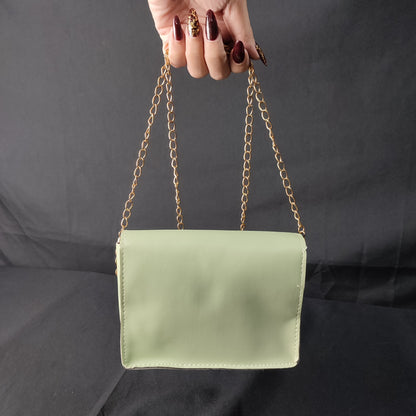 (IR0HQ)mini bag color apple green