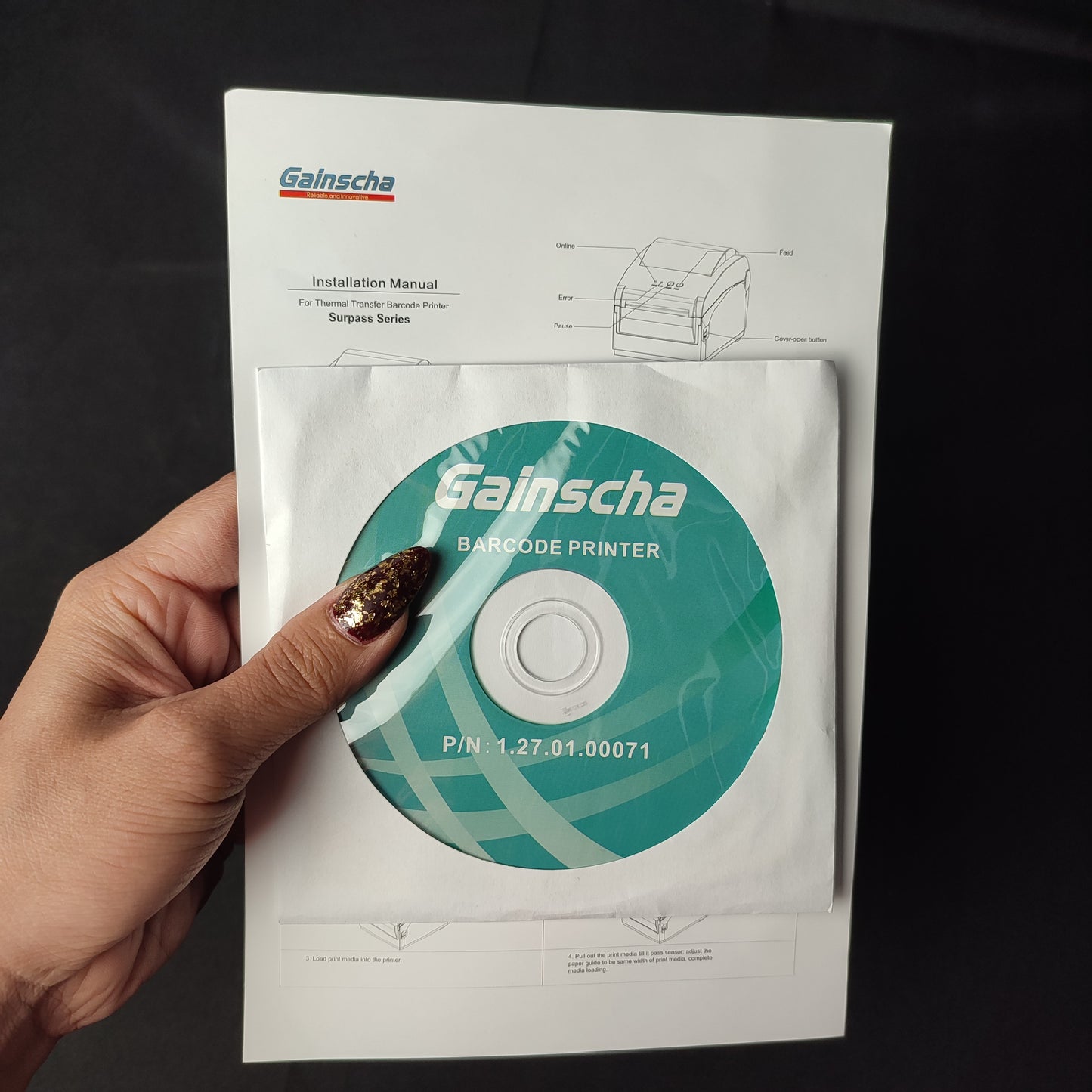 Gainscha Thermal Barcode & Label Printer - GS-2408DC