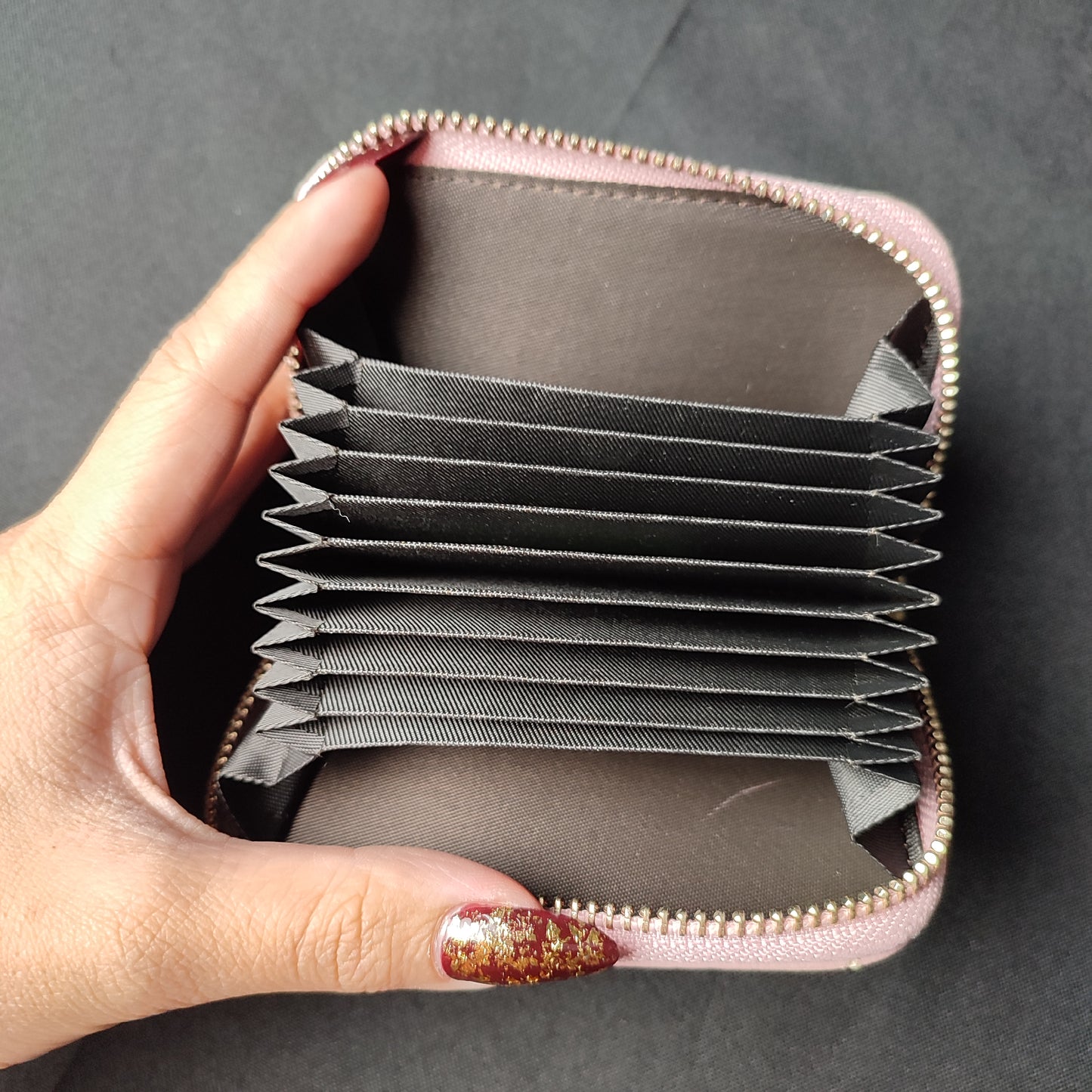 (L65NOB)Jiufeng Versatile Girl Mini Wallet Place Quality Fashion Coin Money Ca