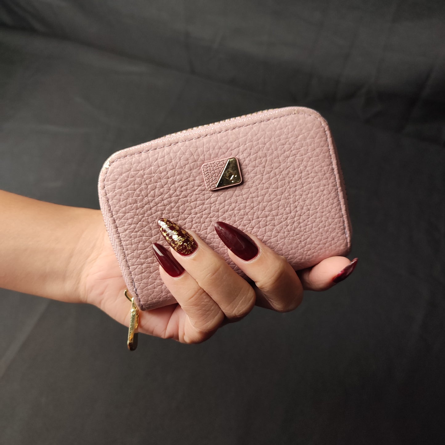 (L65NOB)Jiufeng Versatile Girl Mini Wallet Place Quality Fashion Coin Money Ca