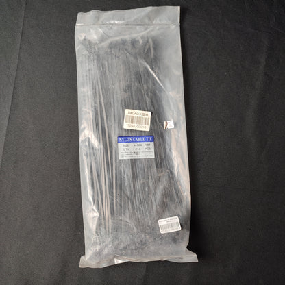 Nylon Cable Tie Black 8x300 250pcs