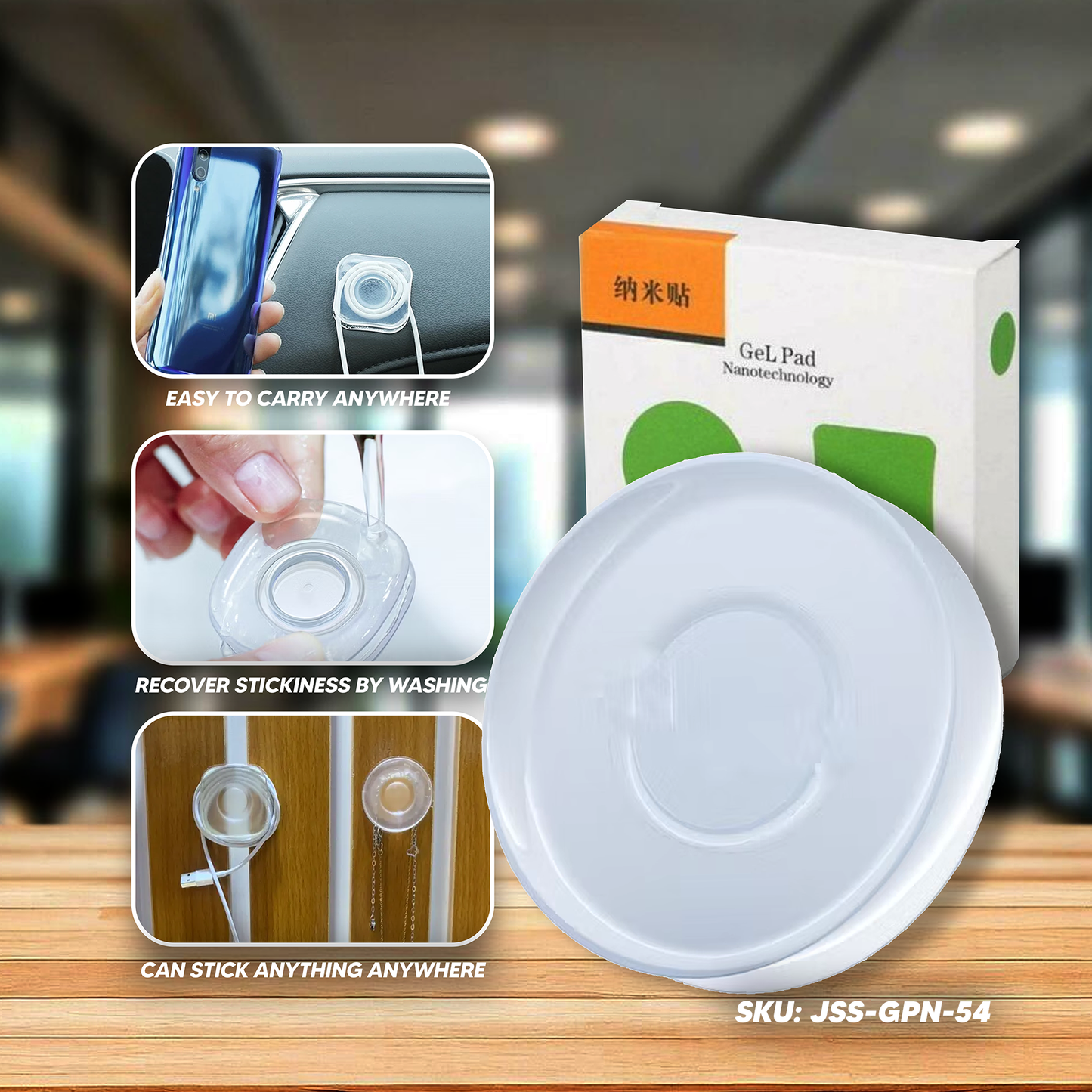 Gel Pad Nanotechnology - Transparent