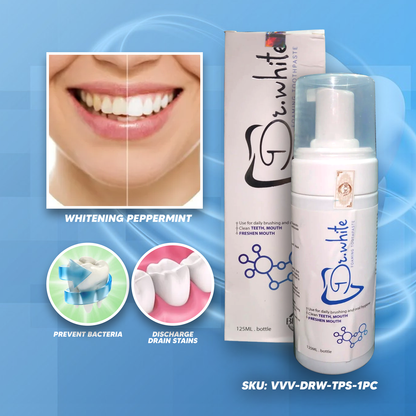 Dr. White Foaming Toothpaste 125ml