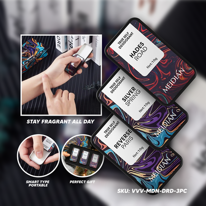 Meidian True Self Deodorant Balm (3 Scents per Box)