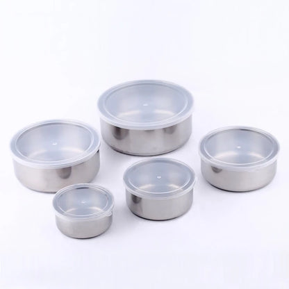 [A1-226] Protect Fresh Box High Quality Stainless Steel Ware - 5pcs Set