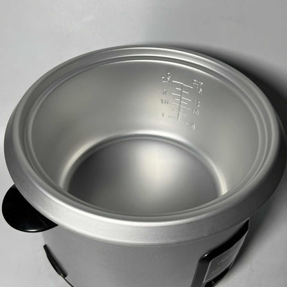 Rabbit Rice Cooker 2.5 liters Silver body Glass Lid w/ Steamer RRC 2.5L G