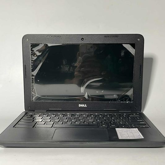 4/16 (SSD) Pre-loved Chromebook Dell 3180 Touchscreen Laptop with Charger - CLASS B