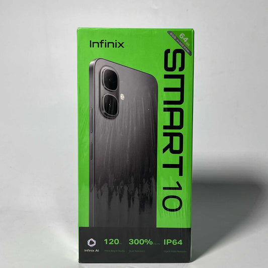 Infinix Smart 10 6gb/64gb Mobile Phone 120Hz Smooth Display