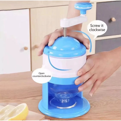 Portable Mini Manual Ice Crusher Household Razor BLD-16