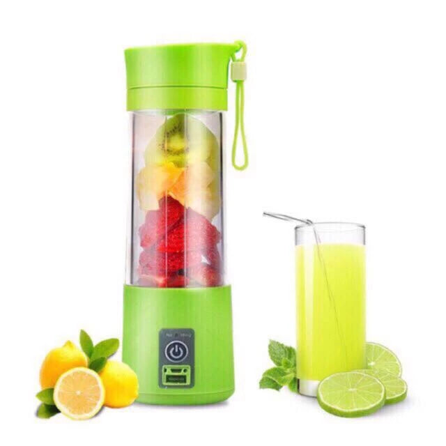 HM-03 Portable and Rechargeable Battery Juice Blender 380ml