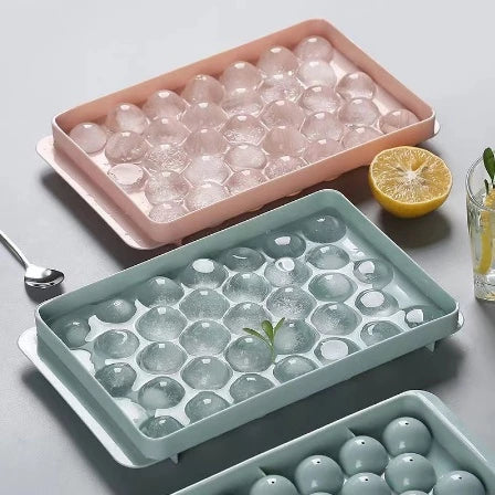 33 Grids Round Ice Molder