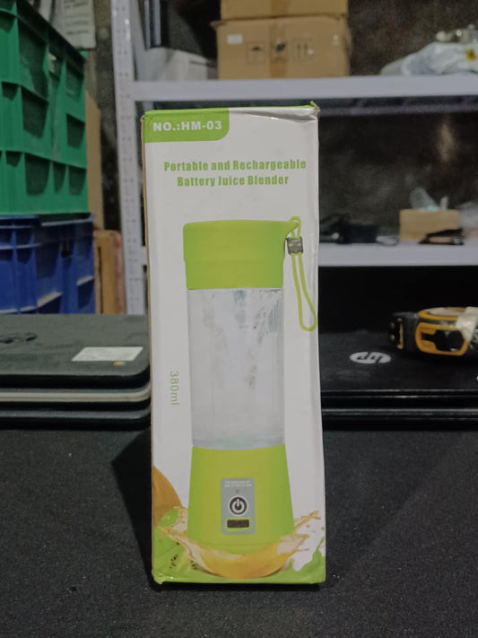 HM-03 Portable and Rechargeable Battery Juice Blender 380ml