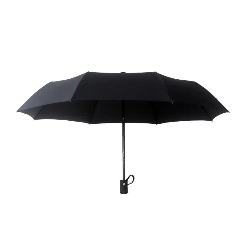 [A1-1329] 8-rib Automatic Plain Umbrella with Button