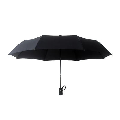[A1-1329] 8-rib Automatic Plain Umbrella with Button