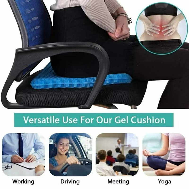 [A1-1492] Egg Gel Seat Cushion Cool Honeycomb Pad