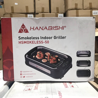 Hanabishi Smokeless Indoor Griller HSMOKELESS-50