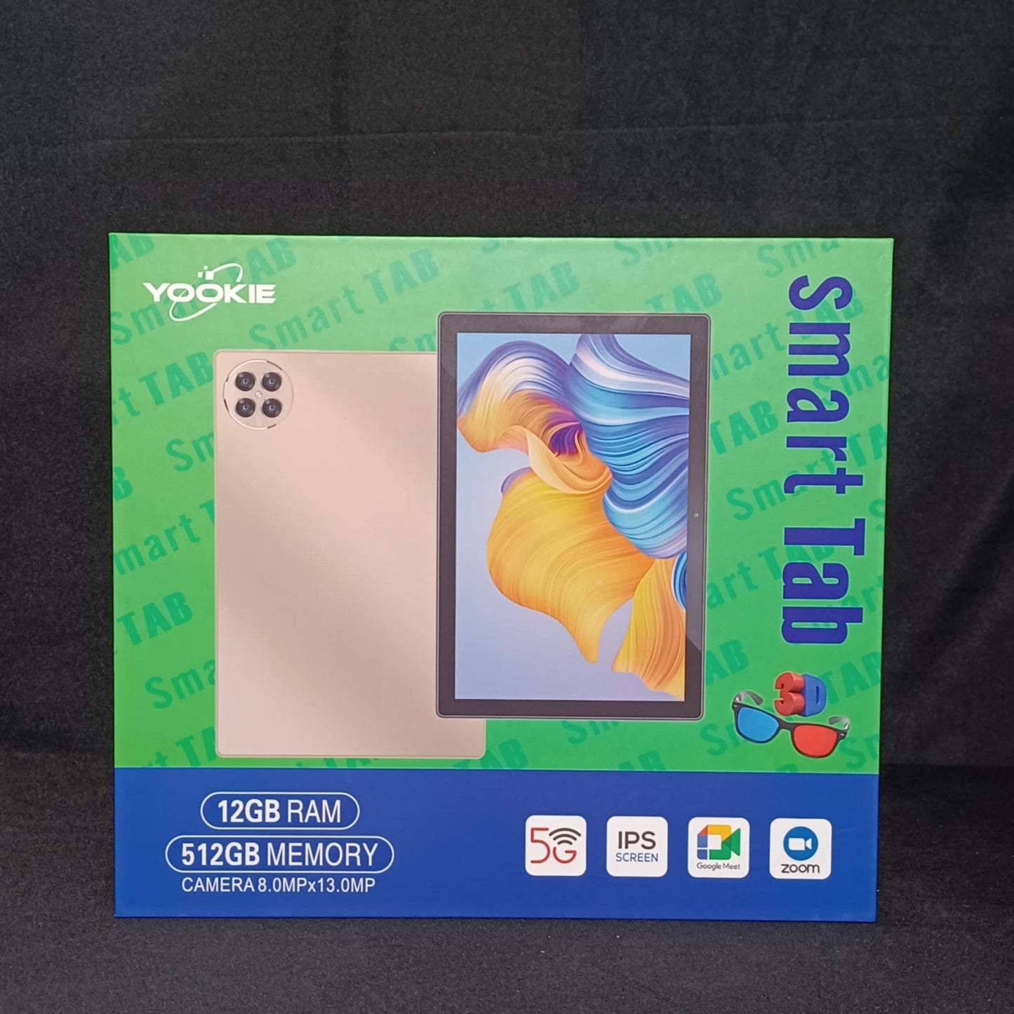 Yookie Smart Tab Android 13 MTK6737 ARM Cortex-A7 6000mAh 12gb/512gb