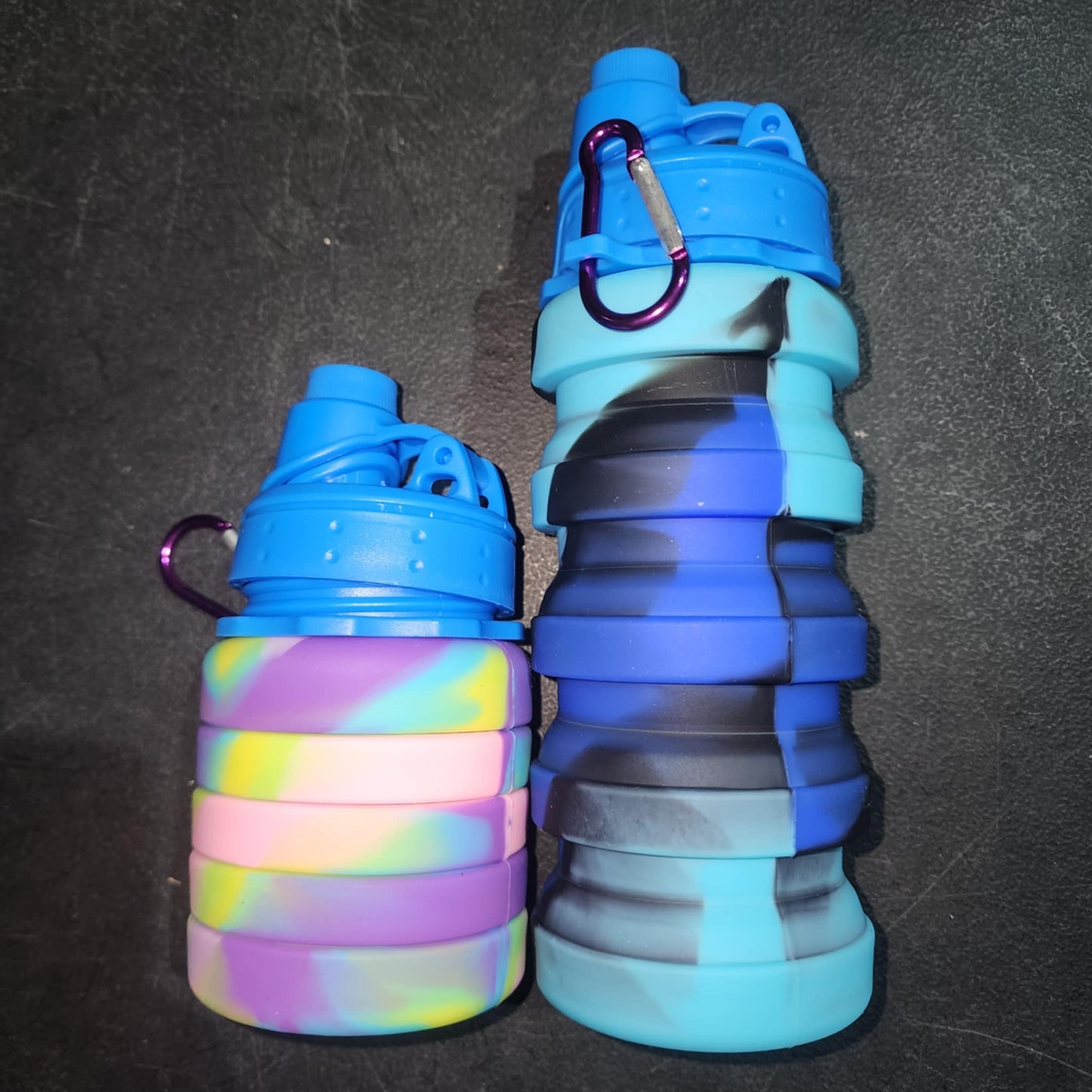 [ZH1838] Foldable Silicone Water Bottle 420ml