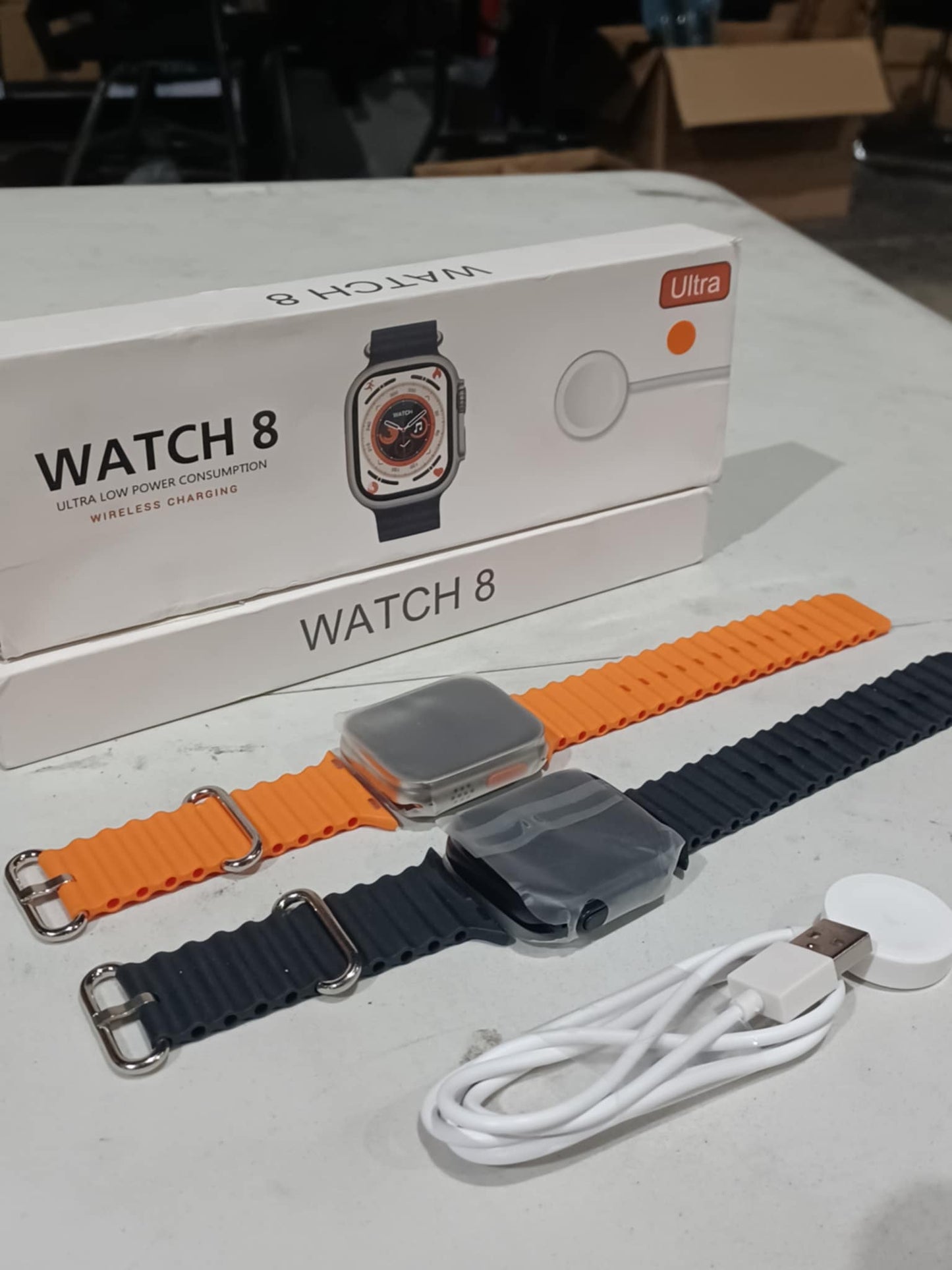 Watch 8 Ultra Smart Watch Series 8 Silicone Strap