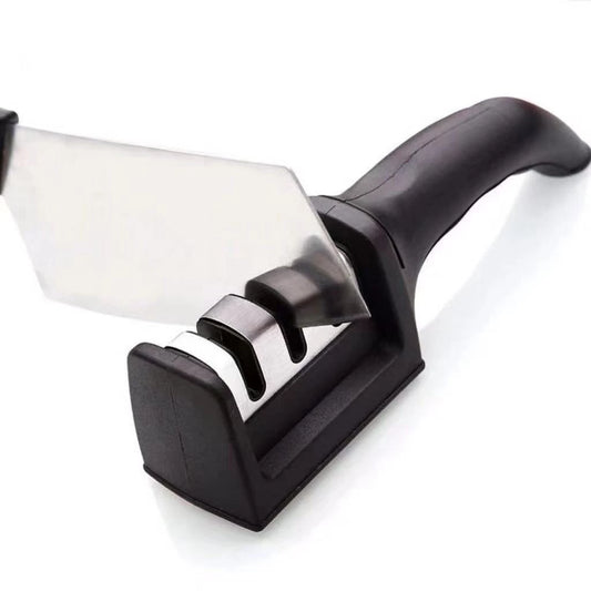 Knife Sharpener Novel Convenient Practical 3-Stage Manual Sharpener