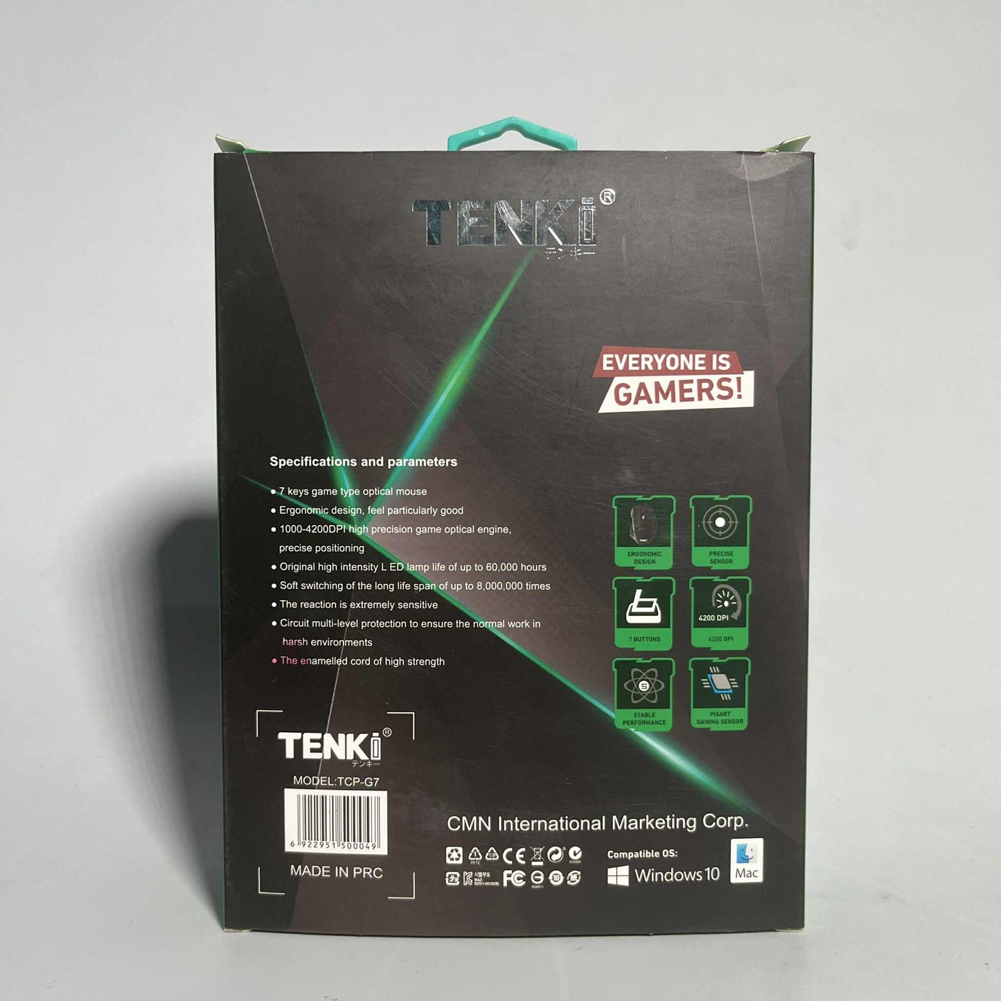 TENKI 7D Gaming Mouse TCP-G7