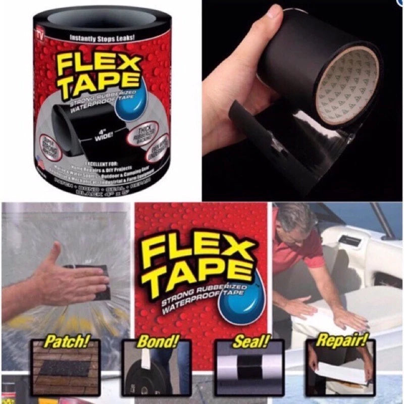 Flex Tape Strong Rubberized Waterproof Tape