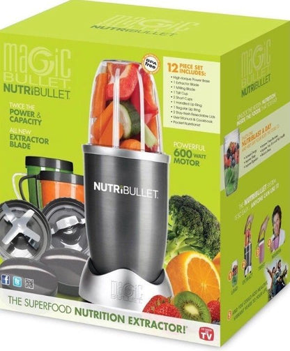 [A1-936] Magic Bullet Nutri Bullet The Superfood Nutrition Extractor 600w