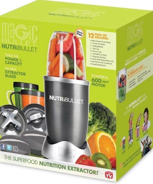 [A1-936] Magic Bullet Nutri Bullet The Superfood Nutrition Extractor 600w